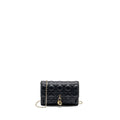 DIOR MY DIOR DAILY CHAIN POUCH LAMBSKIN BLACK LGHW