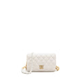 CHANEL GIANT CHAIN CLASSIC WALLET ON CHAIN LAMBSKIN WHITE MULTICOLOUR HARDWARE (MICROCHIP)