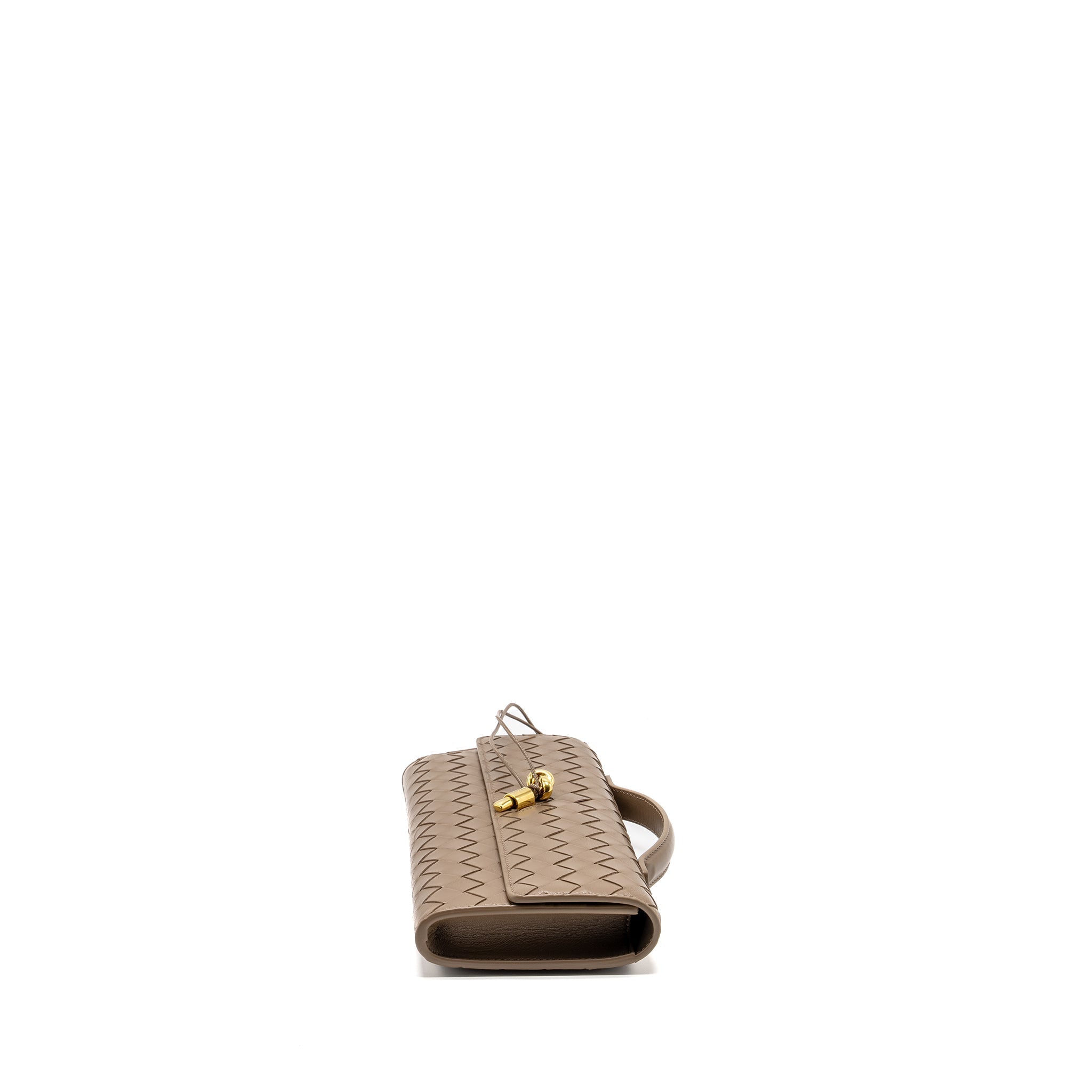 BOTTEGA VENETA ANDIAMO CLUTCH LAMBSKIN PINECONE GHW