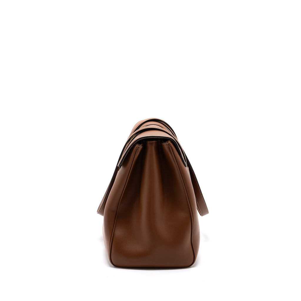 CELINE LARGE SOFT 16 BAG SMOOTH CALFSKIN TAN GHW