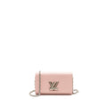 LOUIS VUITTON TWIST CHAIN POUCH EPI ROSE BALLERINE SHW