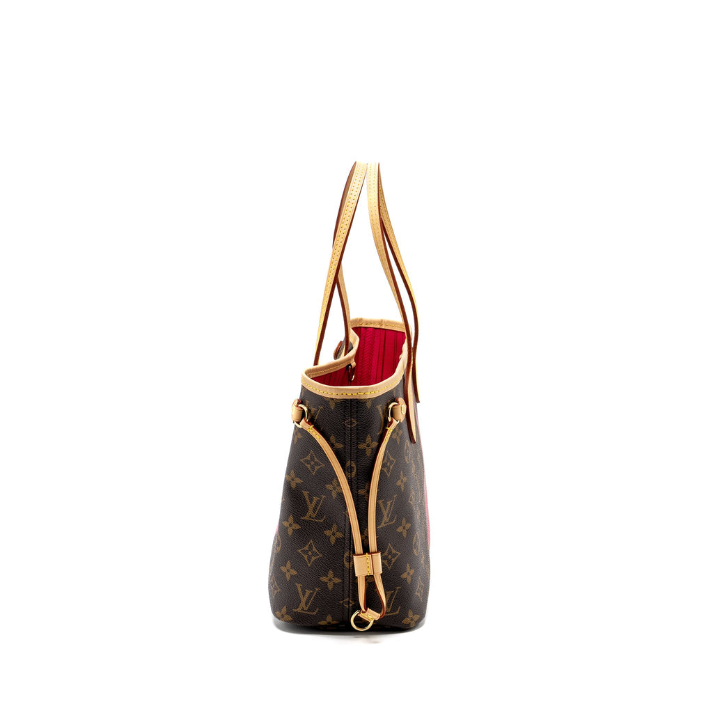 LOUIS VUITTON NEVERFULL PM MY LV HERITAGE MONOGRAM CANVAS GHW
