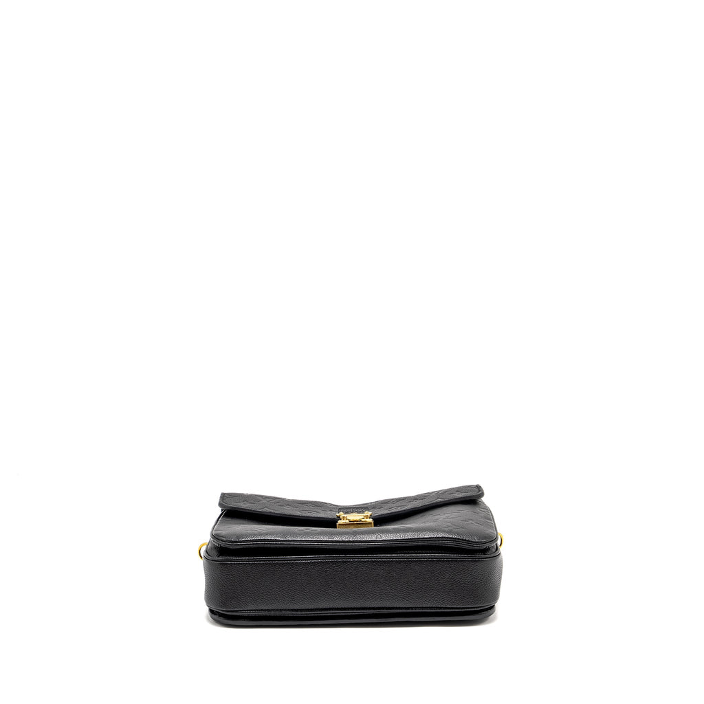 LOUIS VUITTON POCHETTE METIS MONOGRAM EMPREINTE BLACK GHW