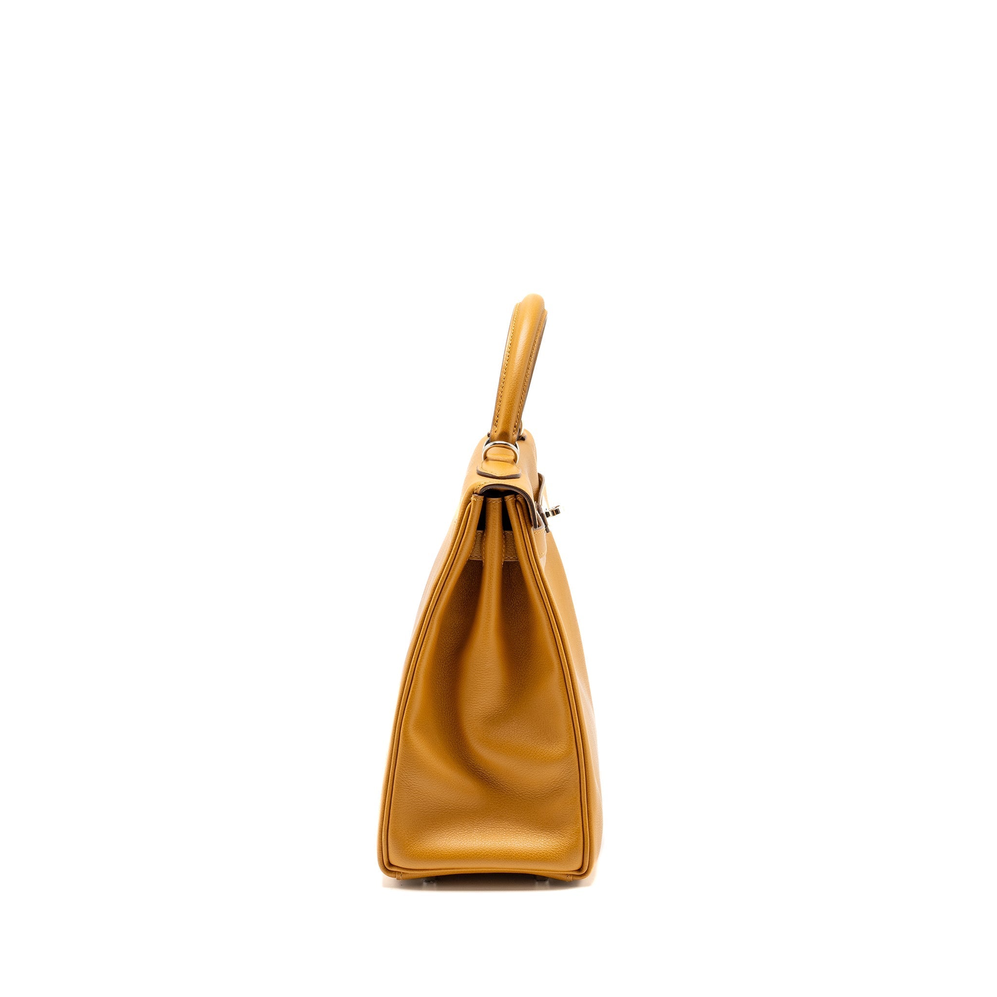 HERMES KELLY 32 EVERCOLOR CARAMEL / ROSE D’ETE SHW