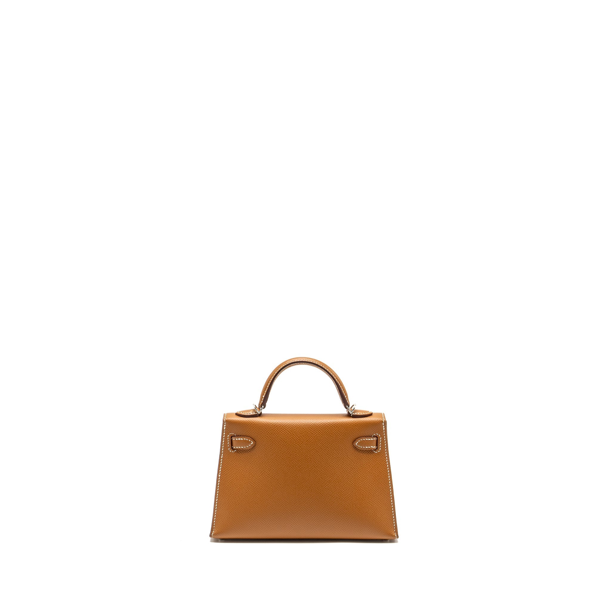 HERMES MINI KELLY II EPSOM GOLD SHW