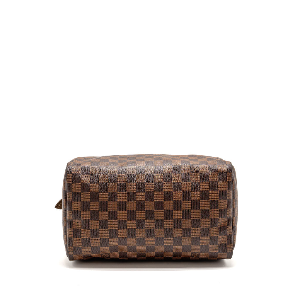 LOUIS VUITTON SPEEDY 30 DAMIER EBENE CANVAS GHW