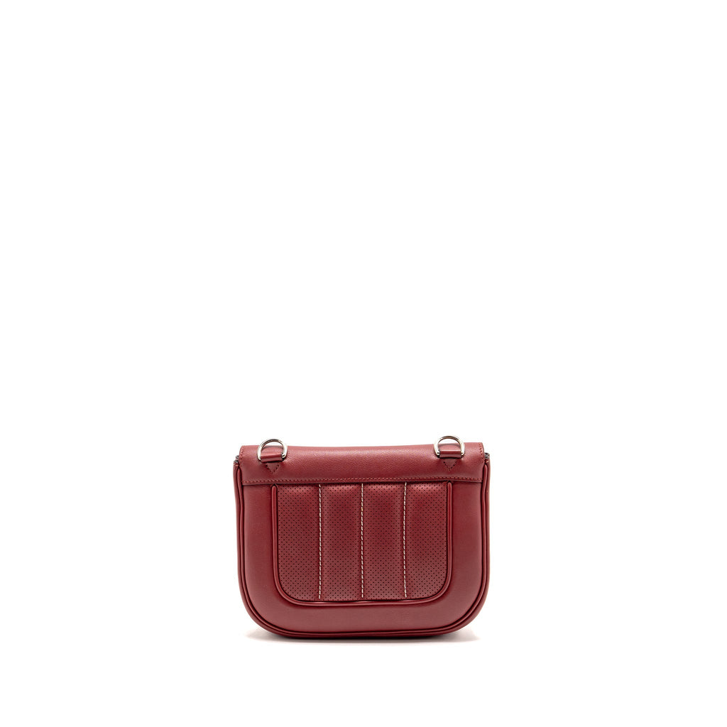 HERMES BERLINE MINI SWIFT K1 ROUGE GRENAT SHW