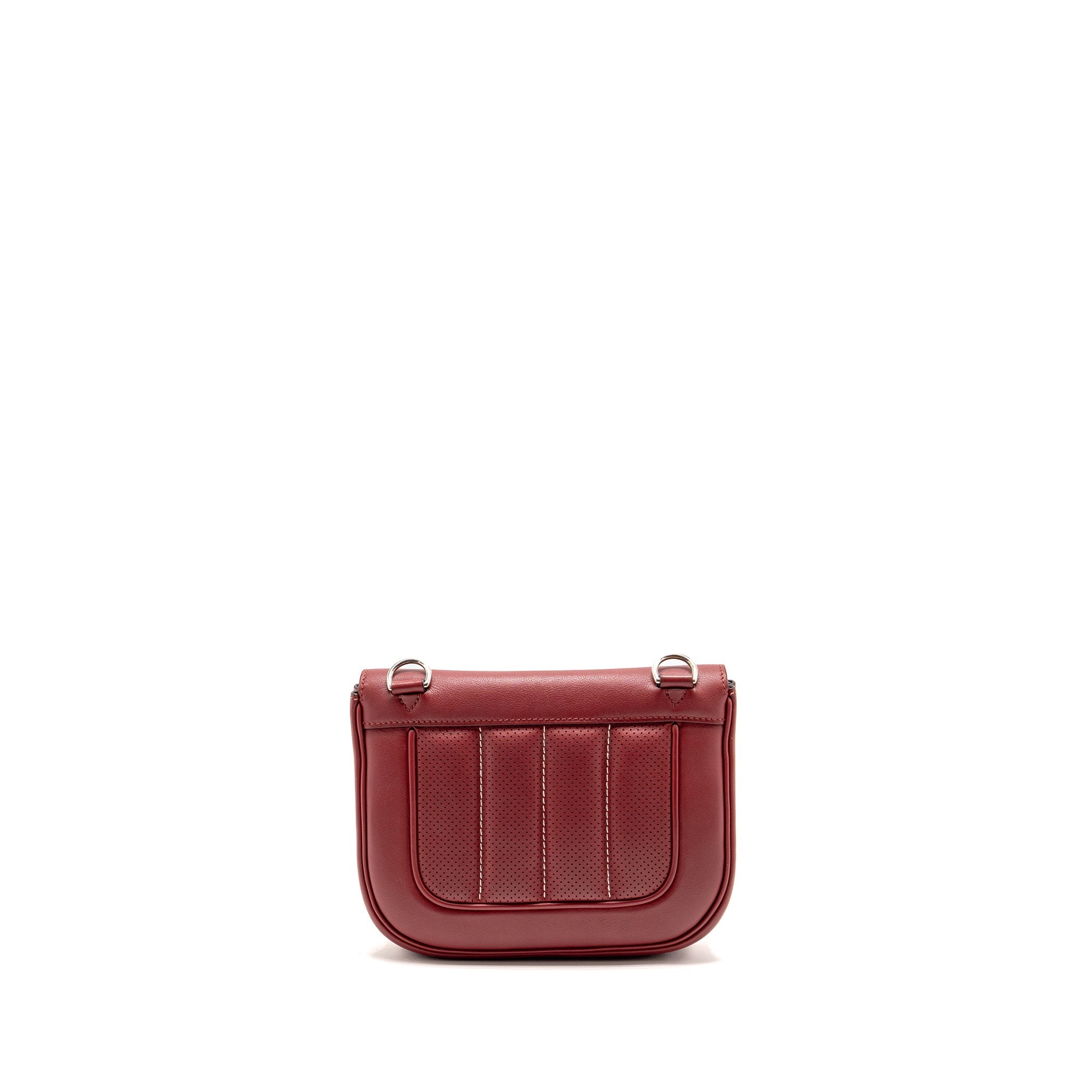HERMES BERLINE MINI SWIFT K1 ROUGE GRENAT SHW