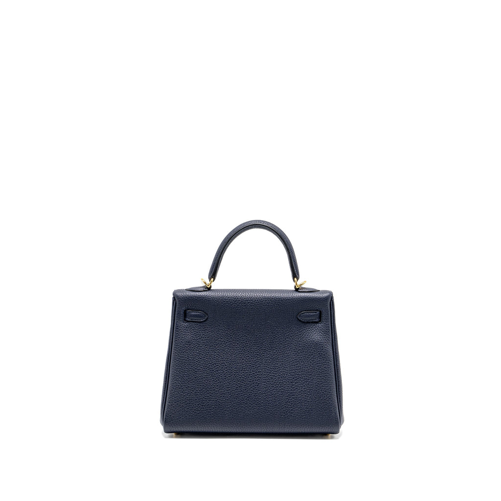 HERMES KELLY25 TOGO BLUE NUIT GHW