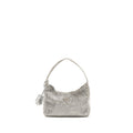 PRADA RE-EDITION SATIN CRYSTAL MINI BAG SILVER SHW