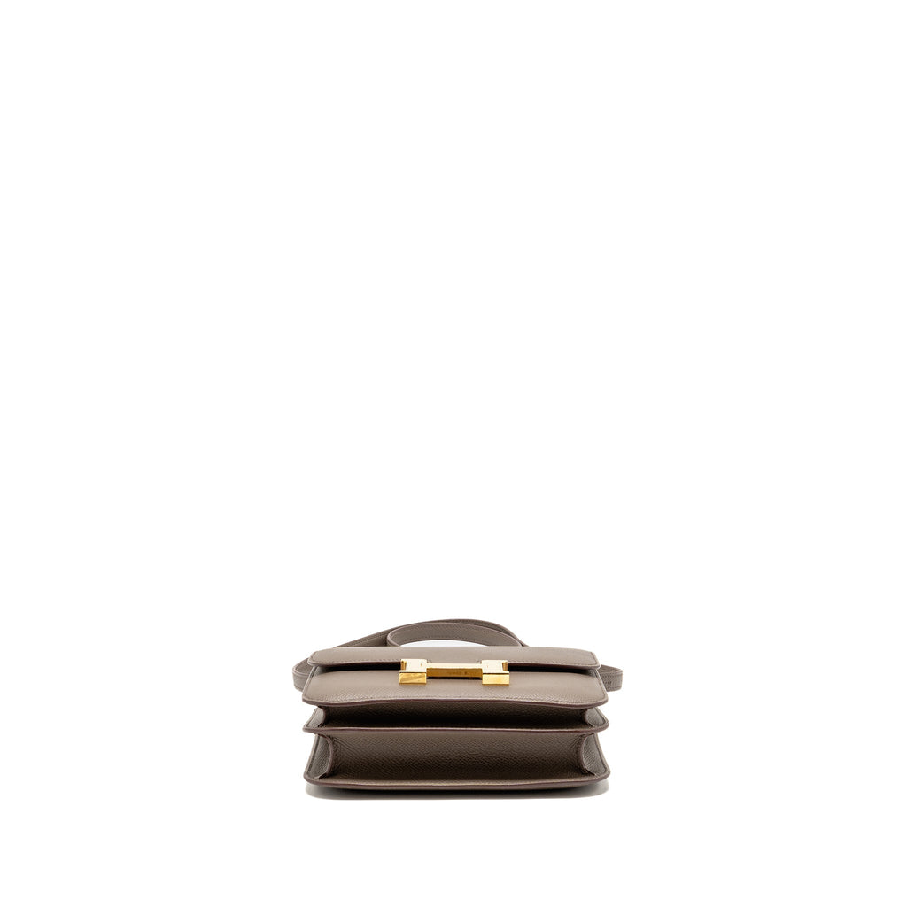 HERMES MINI CONSTANCE EPSOM GRIS ETAIN GHW