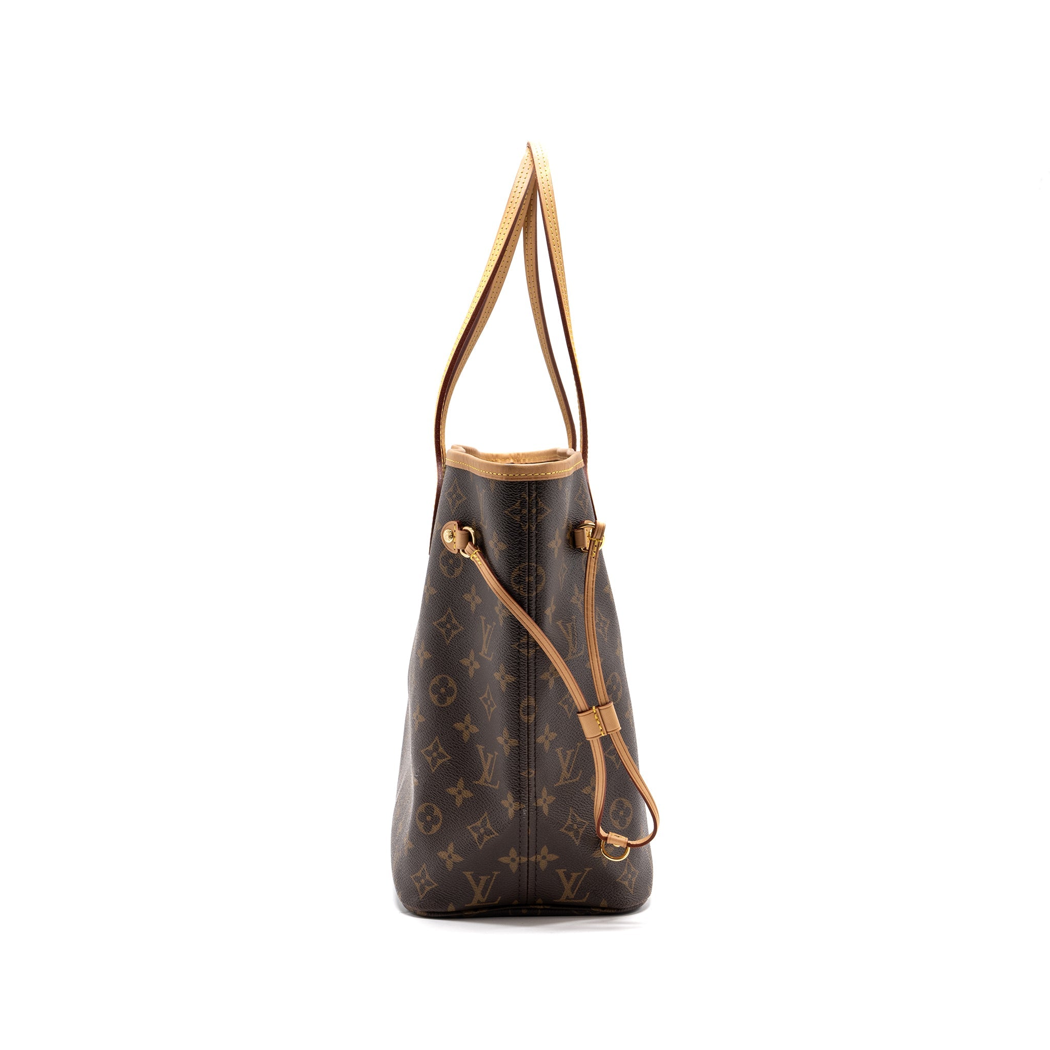 LOUIS VUITTON NEVERFULL MM MONOGRAM CANVAS GHW(NEW VERSION)