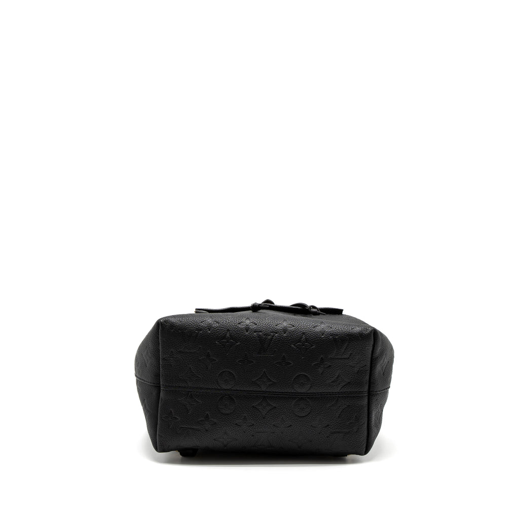 LOUIS VUITTON MONTSOURIS BACKPACK MONOGRAM EMPREINTE BLACK GHW (NEW VERSION)