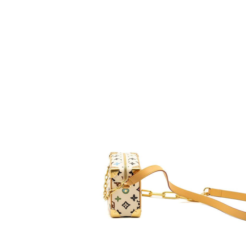 LOUIS VUITTON MINI SOFT TRUNK MONOGRAM CRAGGY CANVAS GHW