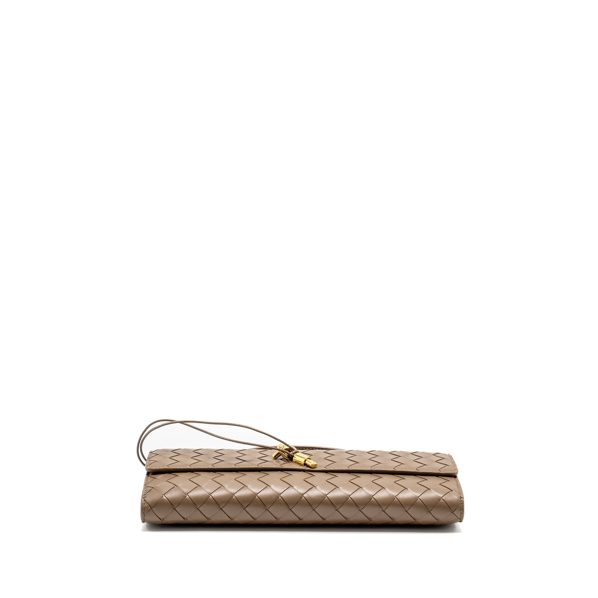 BOTTEGA VENETA ANDIAMO CLUTCH LAMBSKIN PINECONE GHW