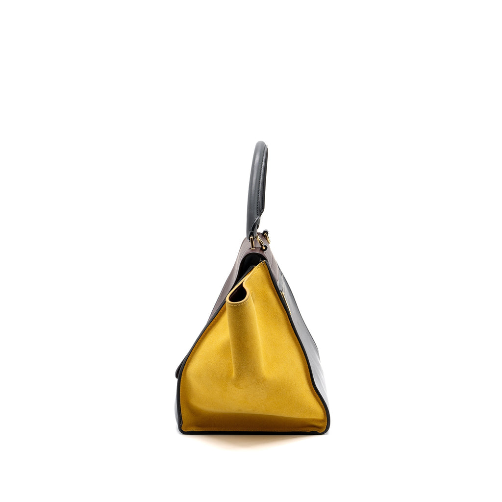 CELINE TRAPEZE BAG MULTICOLOURED GHW