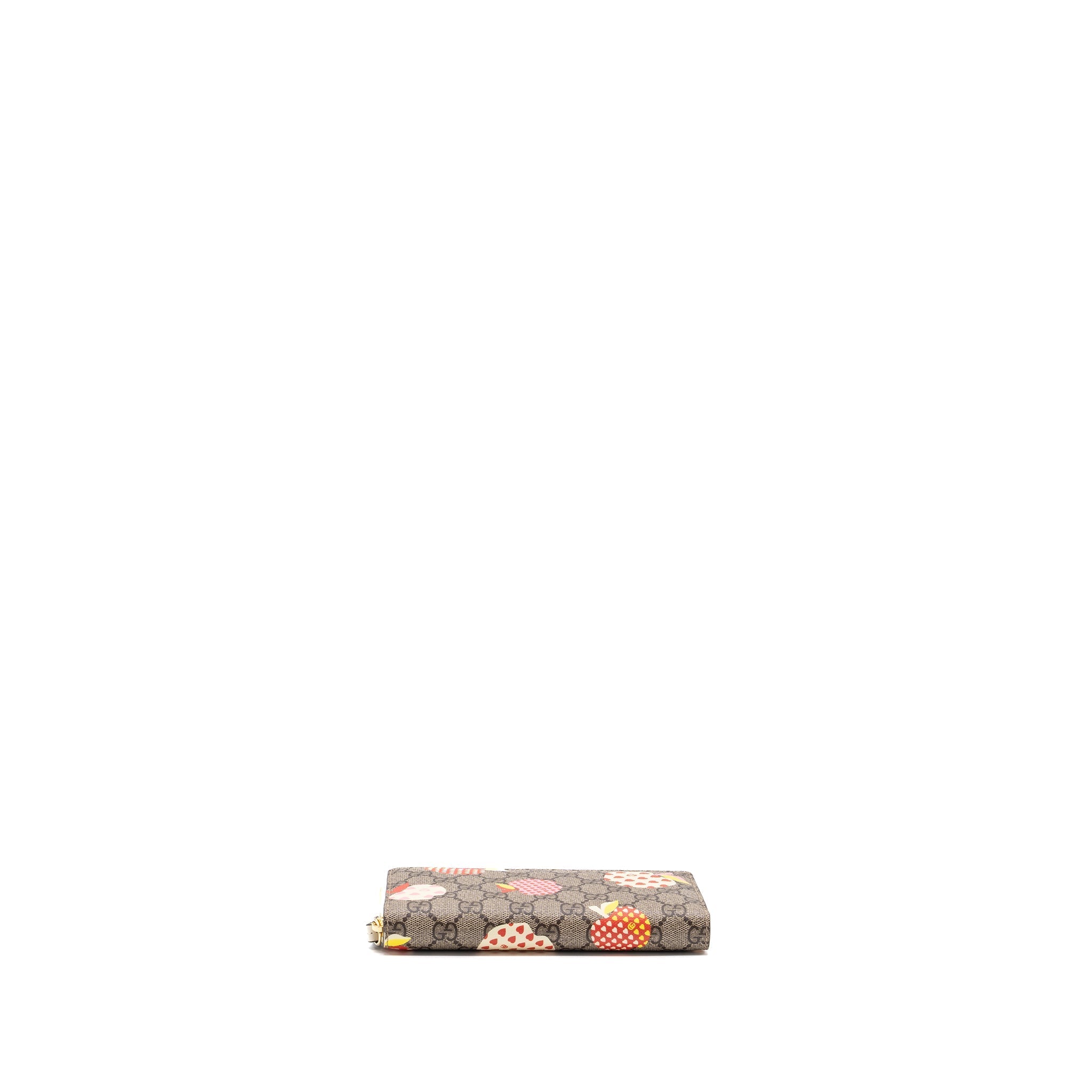 GUCCI ZIPPER WALLET GG SUPREME CANVAS WITH PRINT MULTICOLOR LGHW
