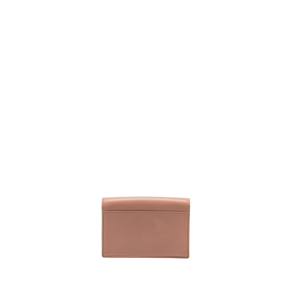 LOUIS VUITTON MY LOCK ME CHAIN POCHETTE CALFSKIN PINK/CREAMY WHITE SHW