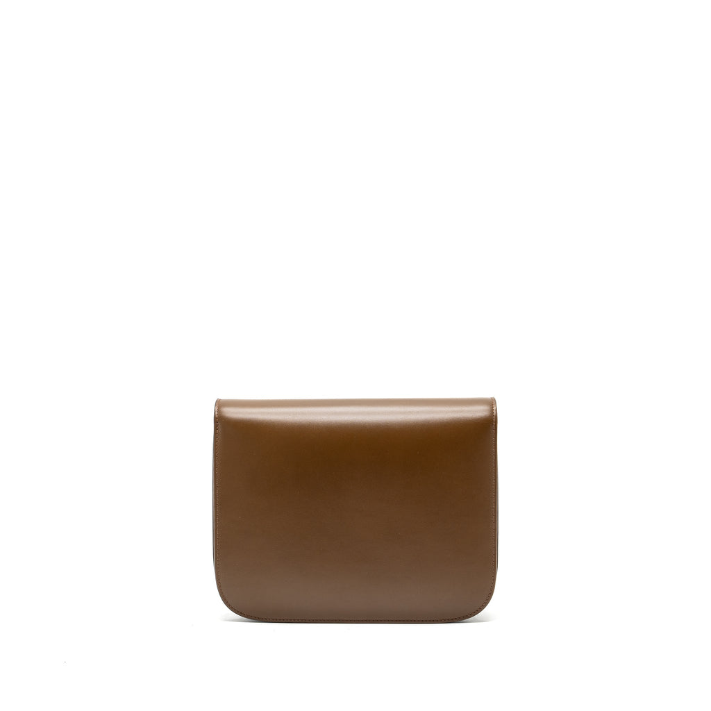 CELINE CLASSIC MEDIUM BOX CALFSKIN TAN GHW
