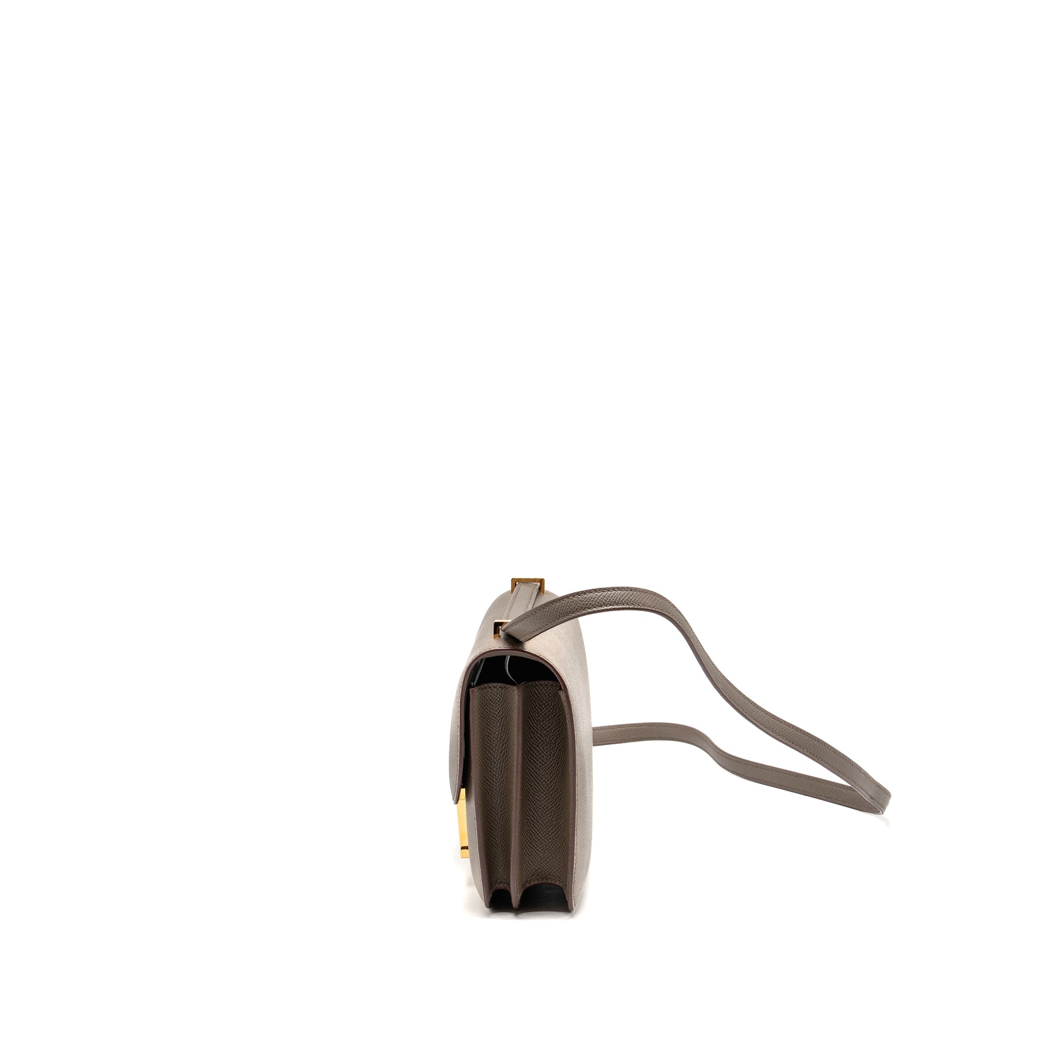 HERMES MINI CONSTANCE EPSOM GRIS ETAIN GHW