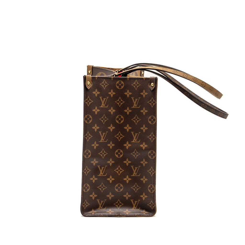 LOUIS VUITTON ONTHEGO GM MONOGRAM CANVAS GHW