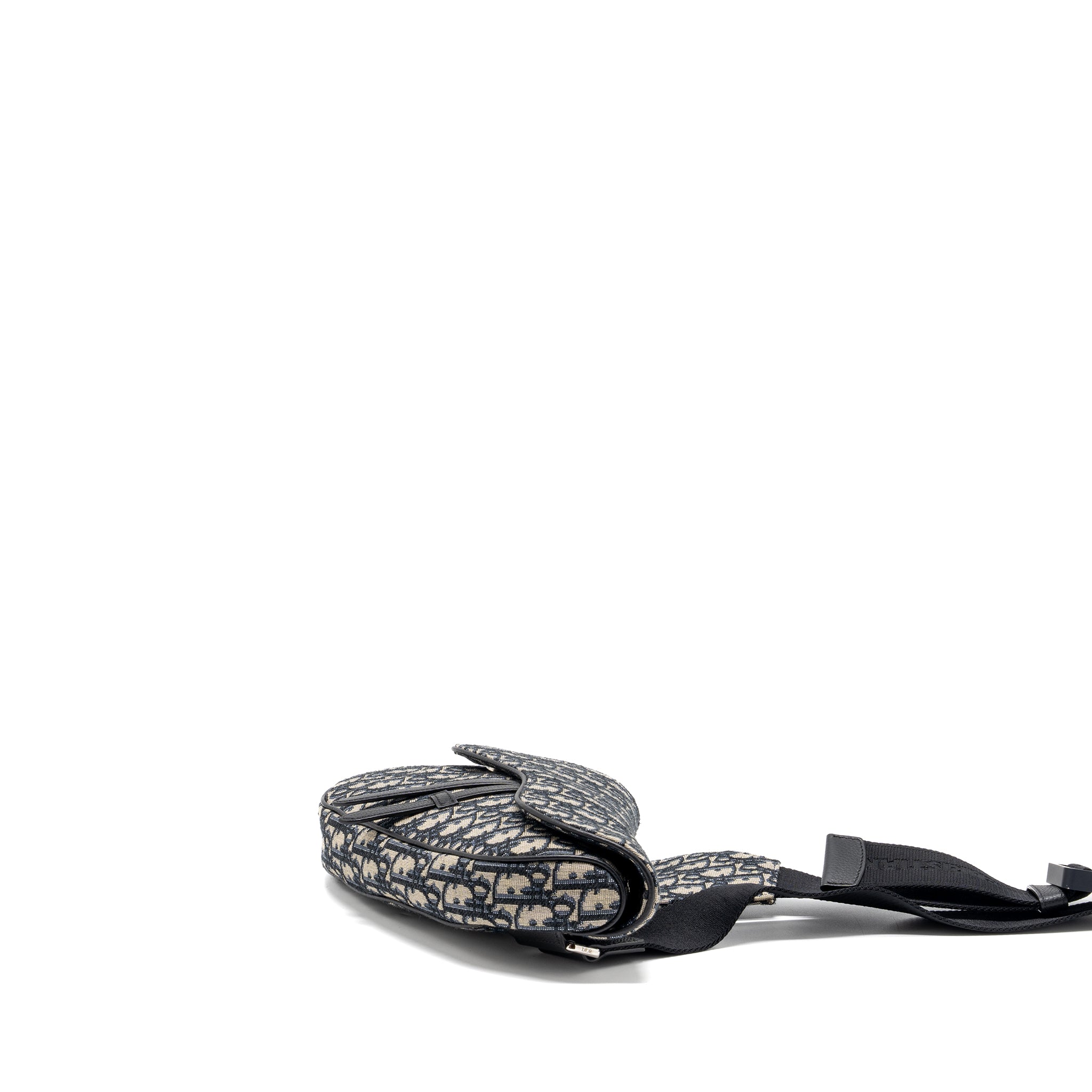 DIOR HOMME SADDLE BAG DIOR OBLIQUE JACQUARD MULTICOLOUR HARDWARE