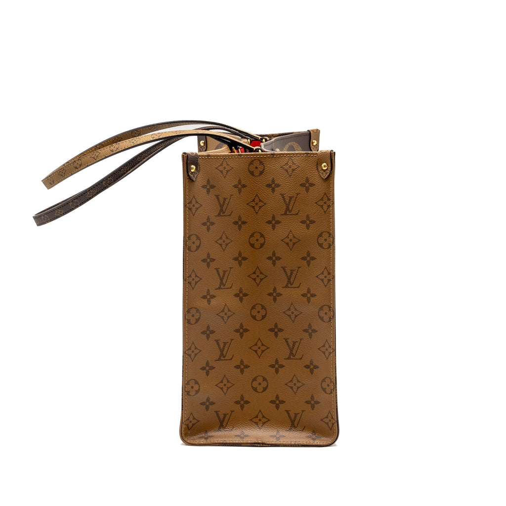 LOUIS VUITTON ONTHEGO GM MONOGRAM CANVAS GHW