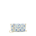 LOUIS VUITTON FELICIE POCHETTE MONOGRAM CANVAS BLUE/MULTICOLOUR GHW