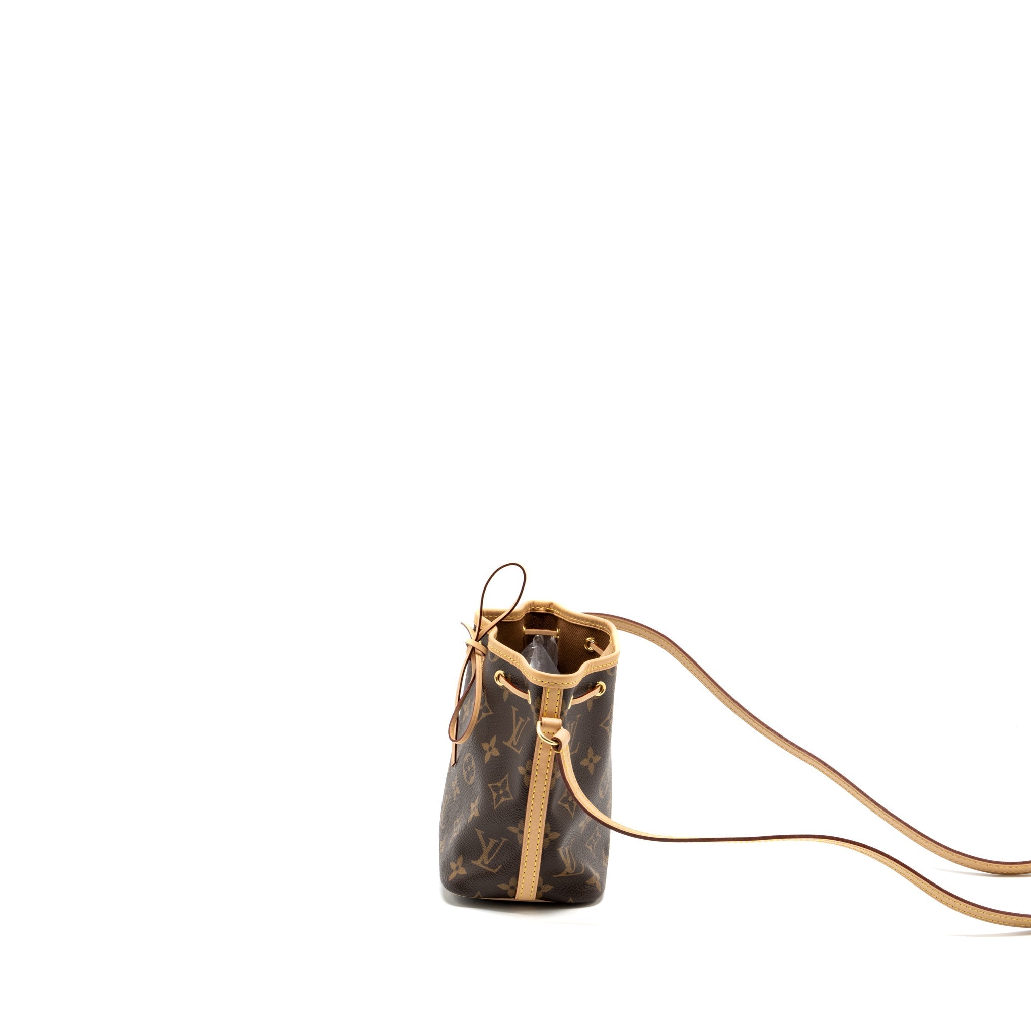 LOUIS VUITTON NANO NOE MONOGRAM CANVAS GHW