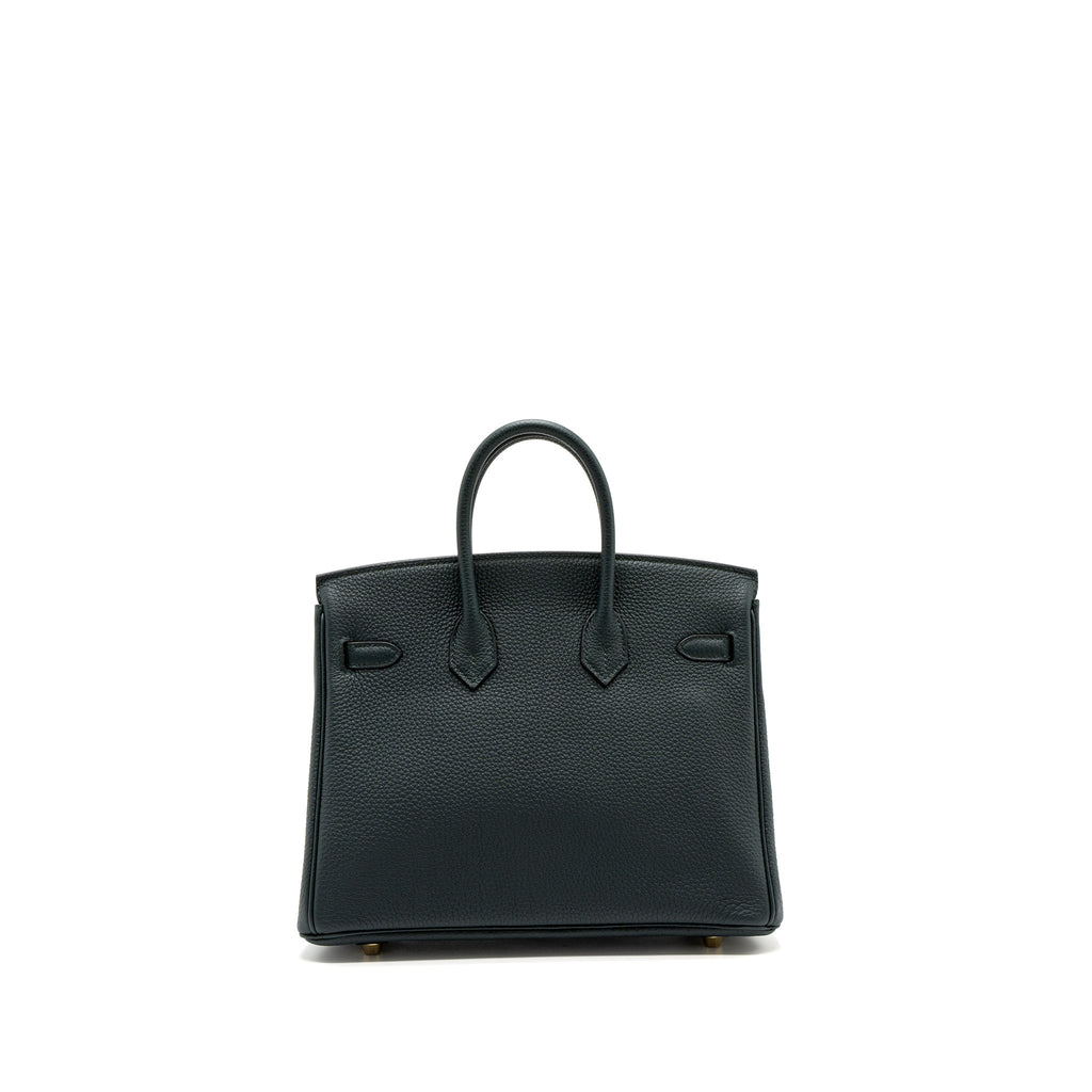 HERMES BIRKIN 25 TOGO VERT CYPRES GHW