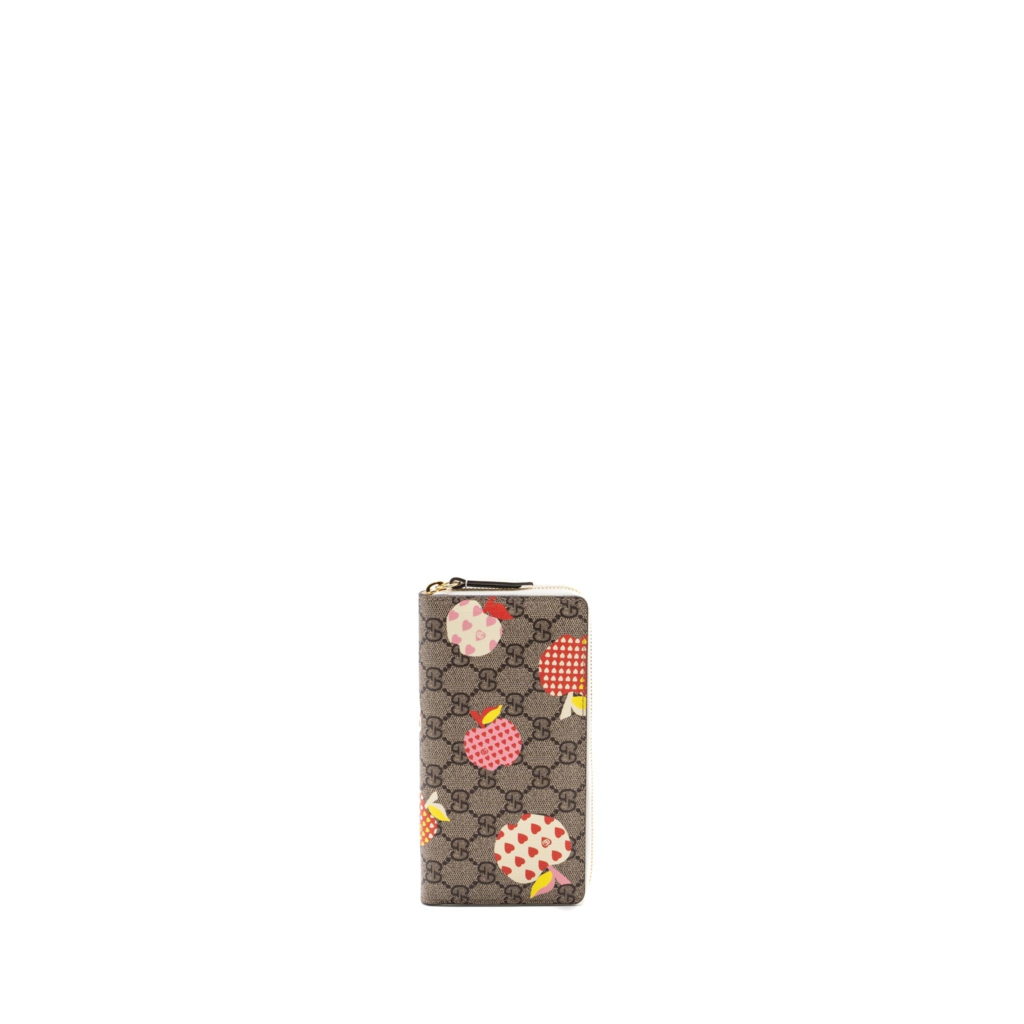 GUCCI ZIPPER WALLET GG SUPREME CANVAS WITH PRINT MULTICOLOR LGHW