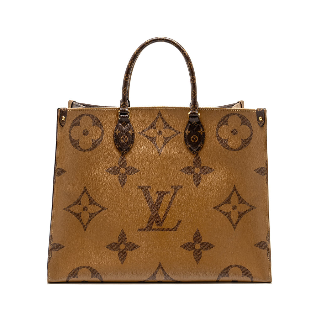 LOUIS VUITTON ONTHEGO GM MONOGRAM CANVAS GHW