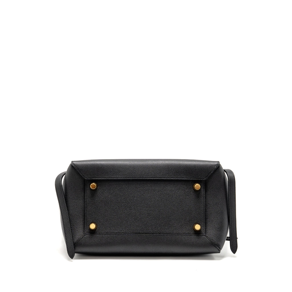 CELINE MINI BELT BAG CALFSKIN BLACK GHW