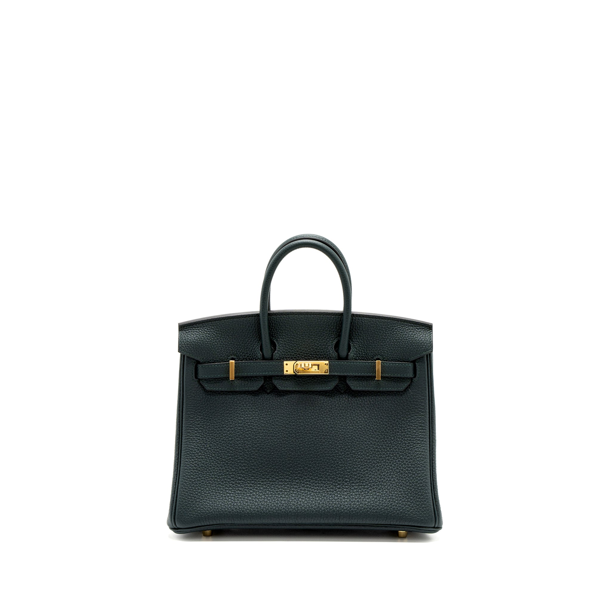 HERMES BIRKIN 25 TOGO VERT CYPRES GHW