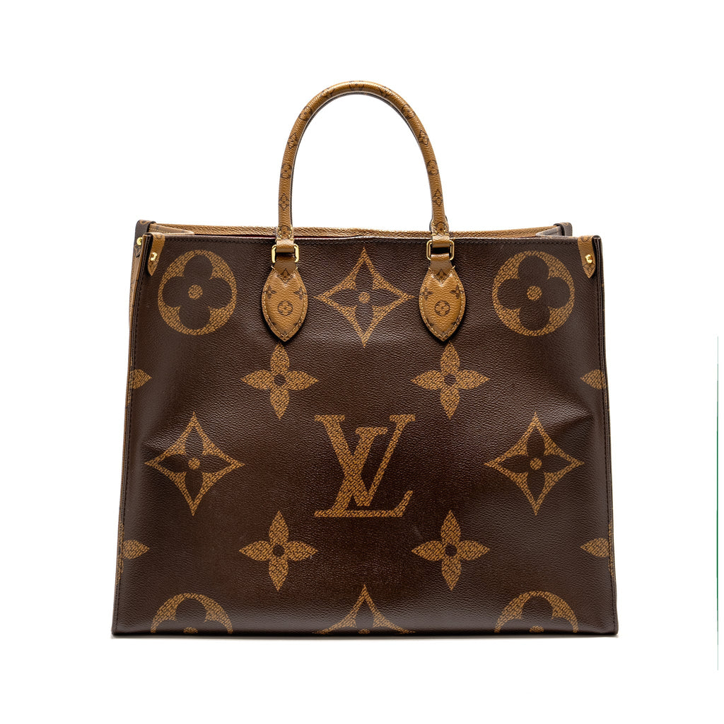 LOUIS VUITTON ONTHEGO GM MONOGRAM CANVAS GHW