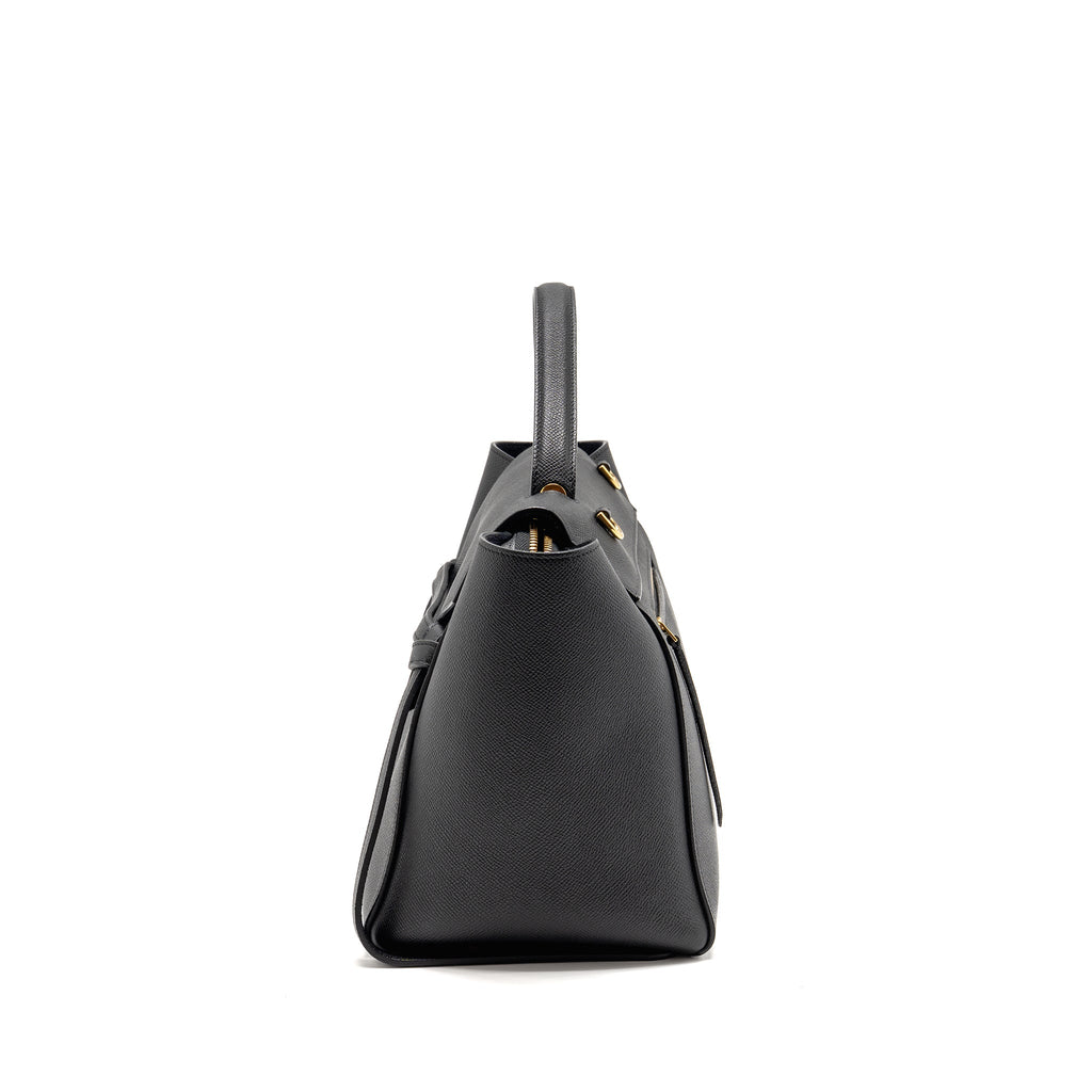CELINE MINI BELT BAG CALFSKIN BLACK GHW