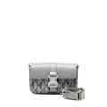 DIOR HIT THE ROAD BAG WITH STRAP DIOR CD DIAMOND CANVAS GREY MULTICOLOUR HARDWARE