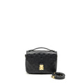 LOUIS VUITTON POCHETTE METIS MONOGRAM EMPREINTE BLACK GHW