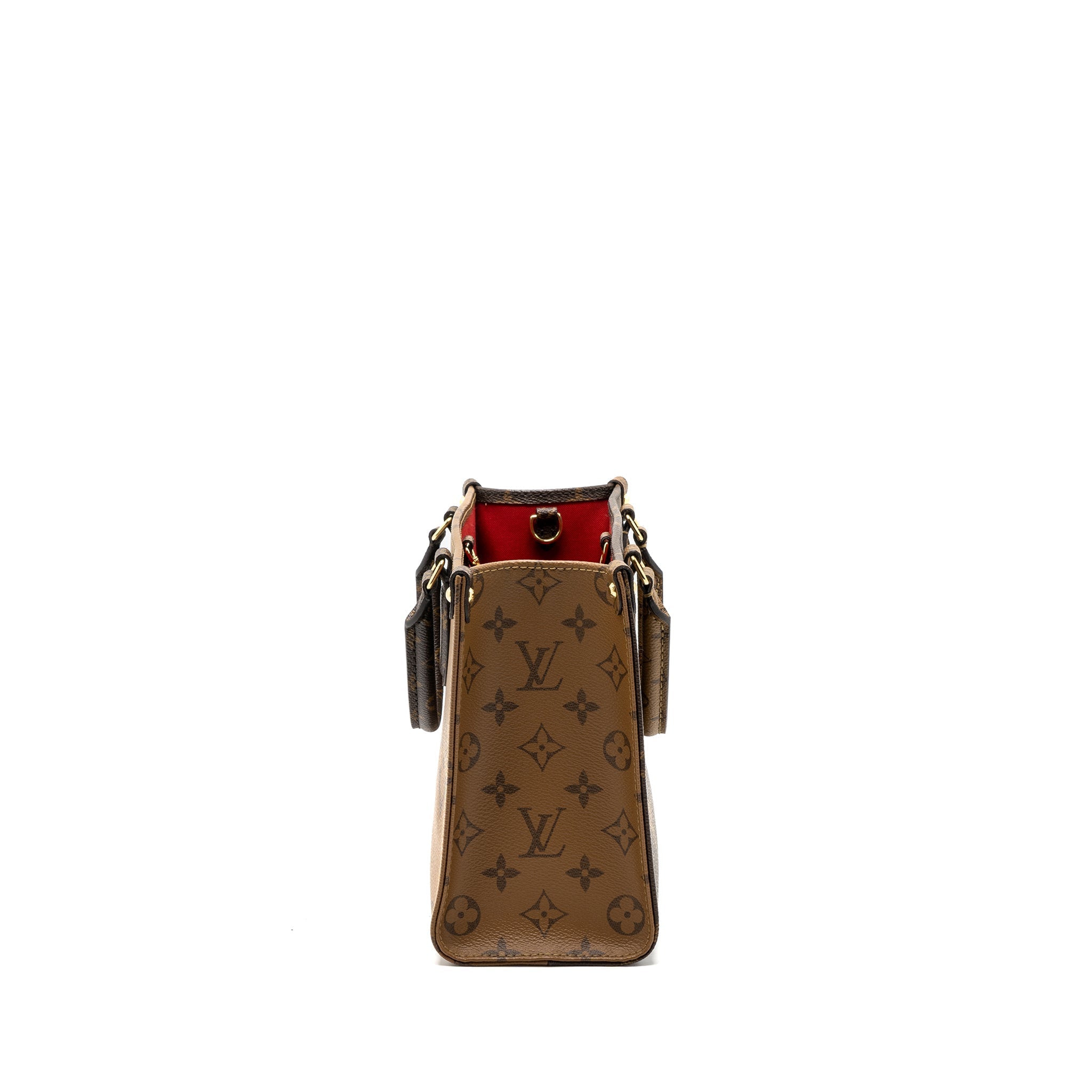 LOUIS VUITTON ONTHEGO PM MONOGRAM CANVAS / MONOGRAM REVERSE CANVAS GHW(NEW VERSION)