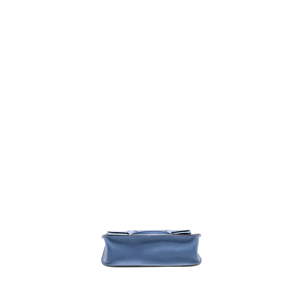 HERMES MINI HALZAN 22 SWIFT BLUE AGATE SHW