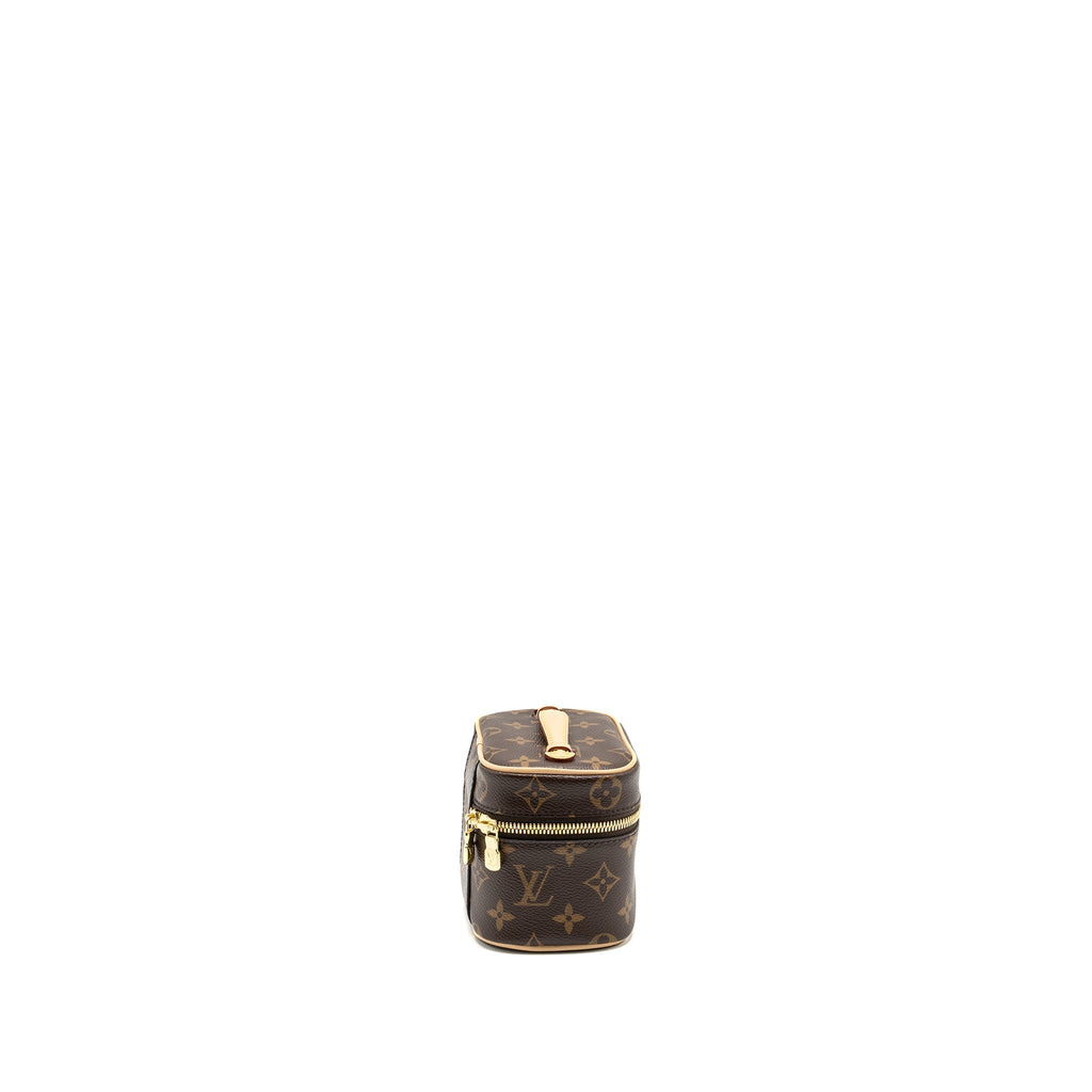 LOUIS VUITTON NICE NANO MONOGRAM CANVAS GHW