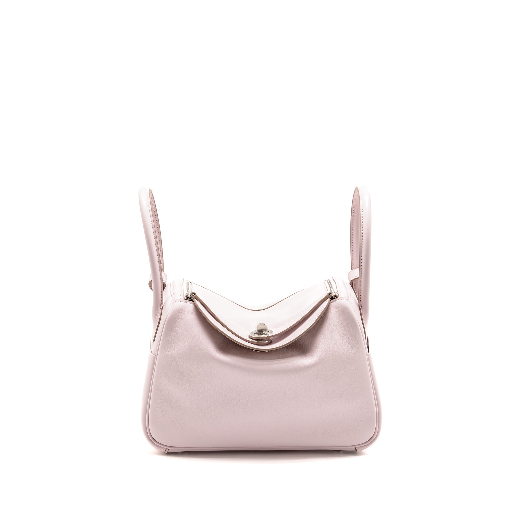 HERMES LINDY 26 SWIFT MAUVE PALE / GOLD SHW