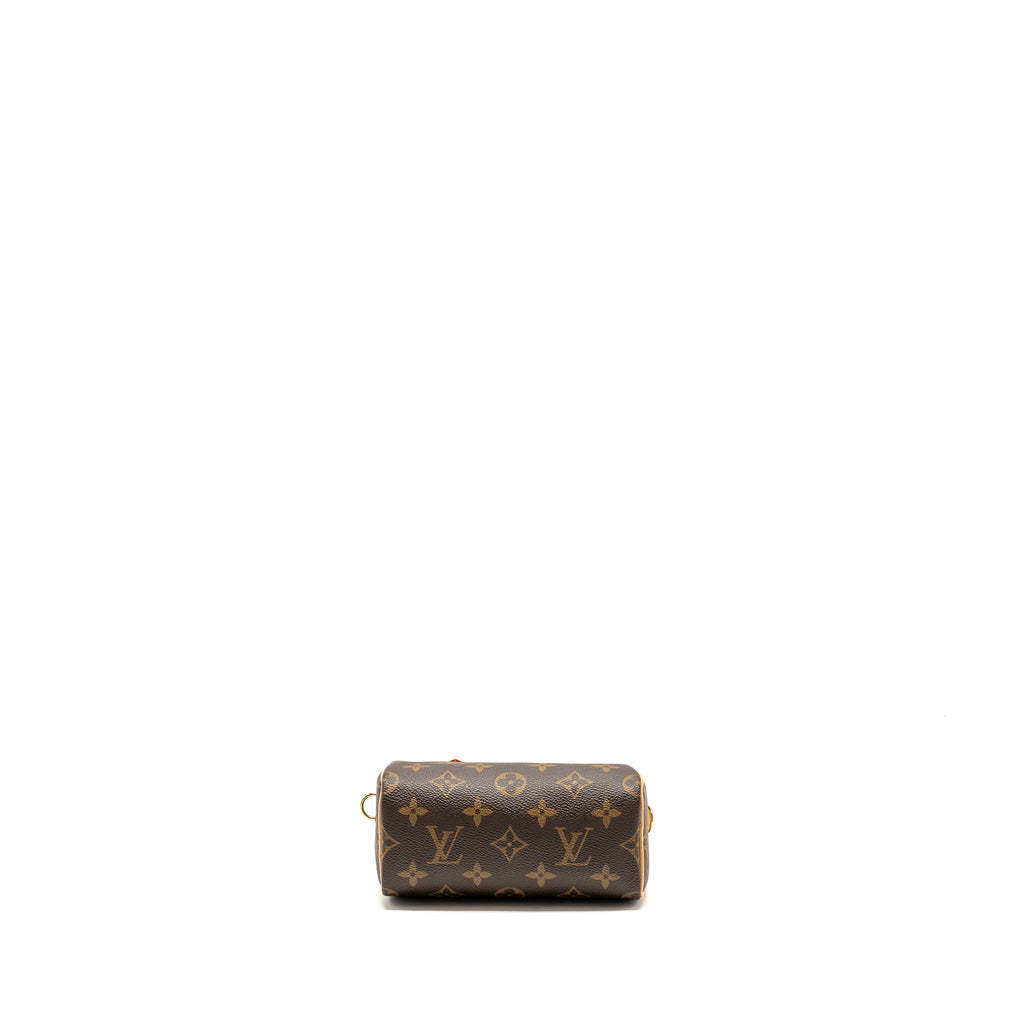 LOUIS VUITTON NANO SPEEDY MONOGRAM CANVAS GHW