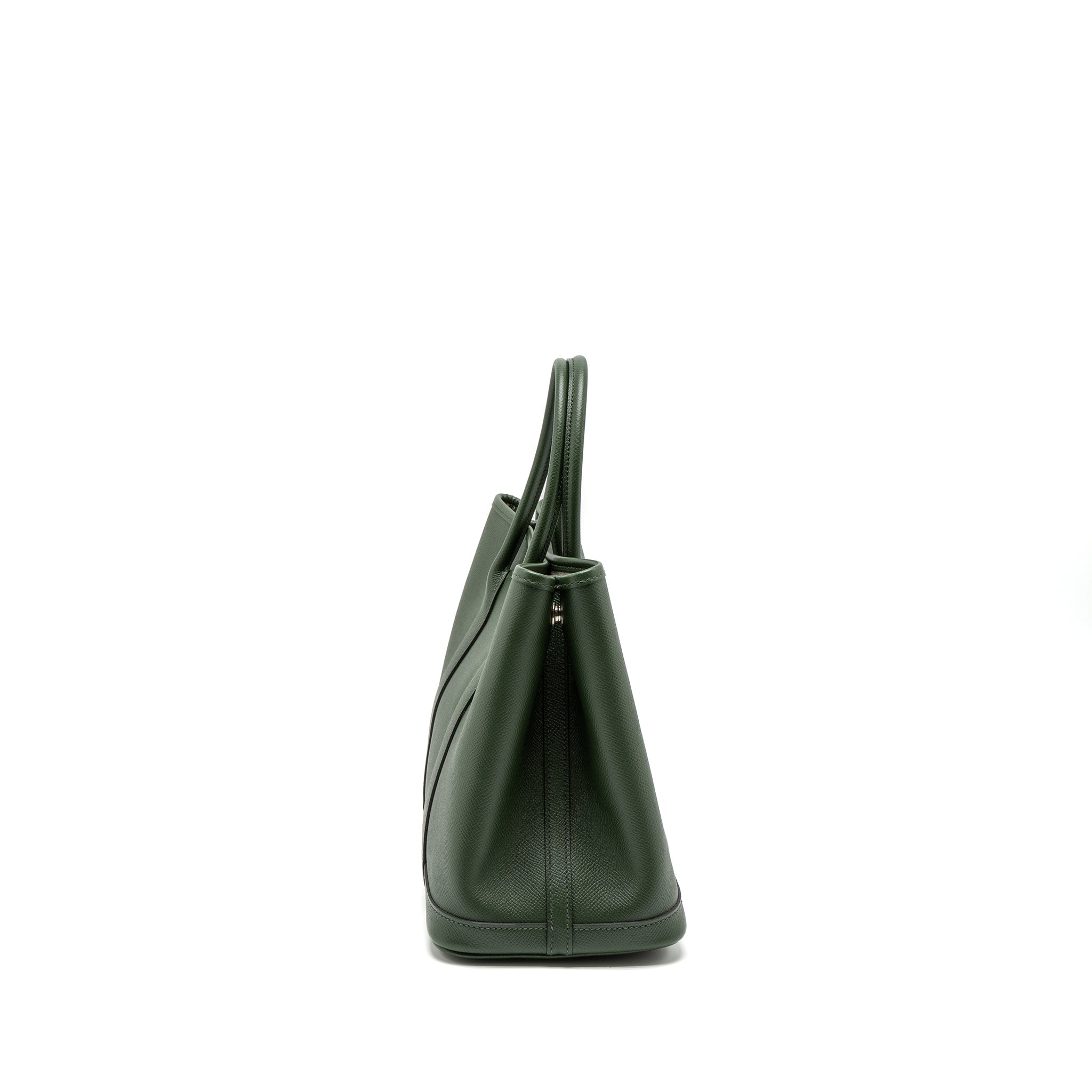HERMES GARDEN PARTY 30 EPSOM VERT ANGLAIS SHW