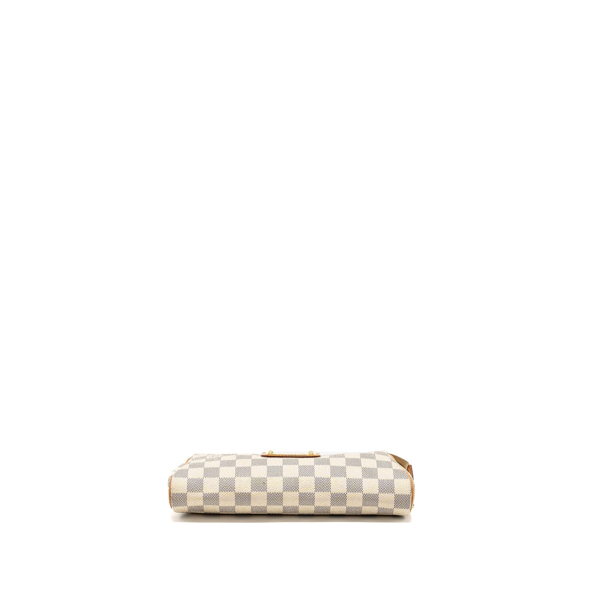 LOUIS VUITTON EVA POCHETTE DAMIER AZUR GHW