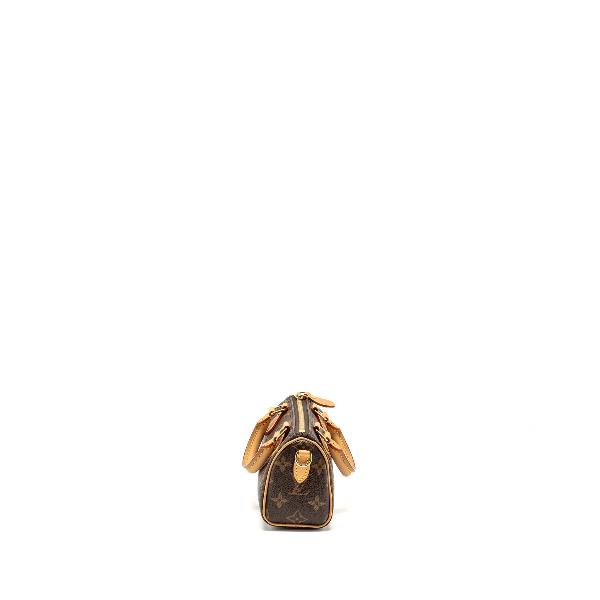 LOUIS VUITTON NANO SPEEDY MONOGRAM CANVAS GHW