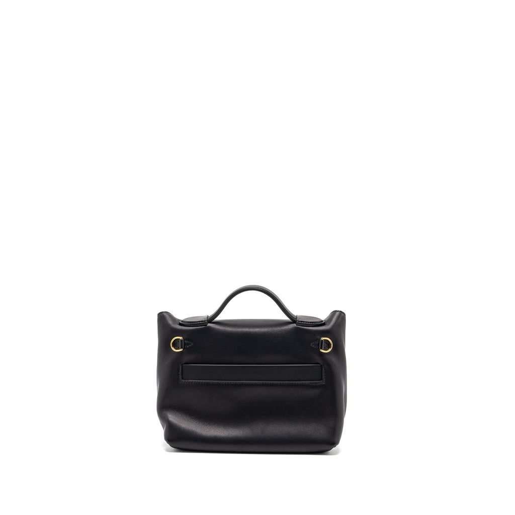 HERMES MINI 24/24 2424-21 BAG VOLUPTO BLACK GHW