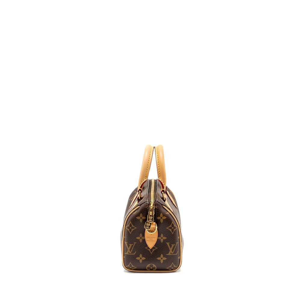 LOUIS VUITTON SPEEDY BANDOULIERE 20 MONOGRAM CANVAS GHW