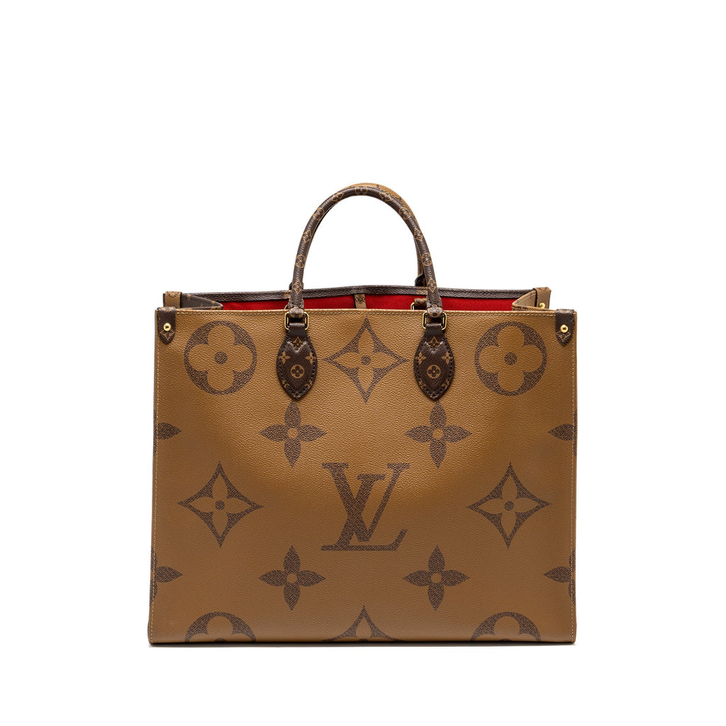LOUIS VUITTON ONTHEGO GM MONOGRAM CANVAS GHW