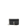 SAINT LAURENT /YSL KATE MEDIUM CHAIN BAG WITH TASSEL CALFSKIN BLACK SHW